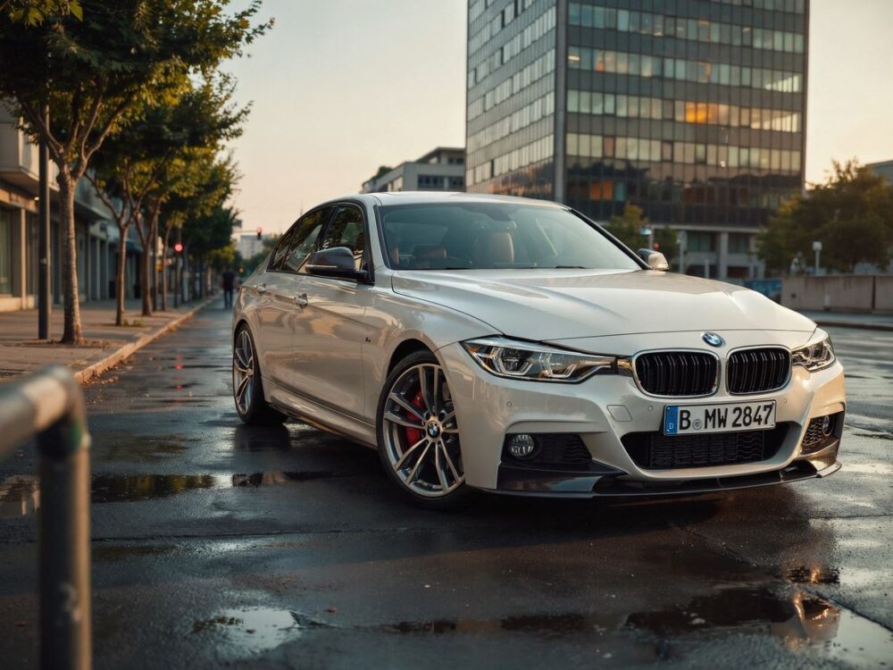Detale wnętrza F30 M Performance