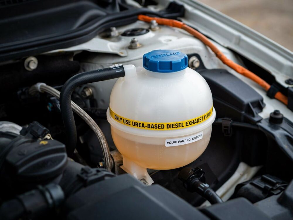 zbiornik płynu DPF Volvo V50